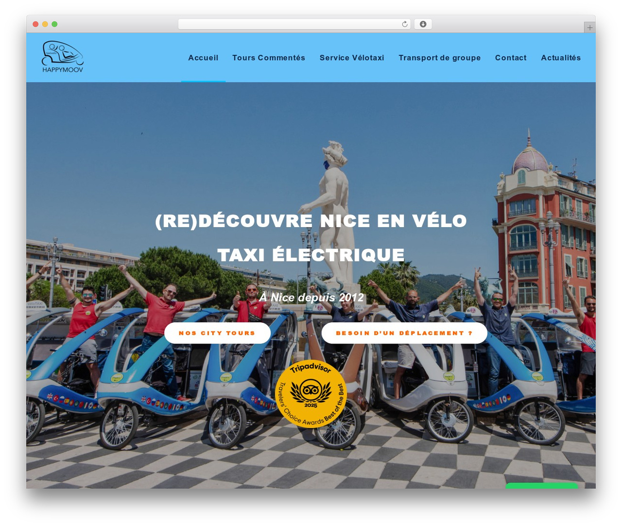 WP theme Ave - nicecitytour.com