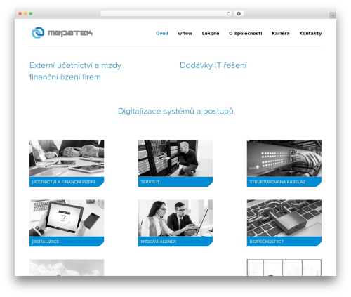 WP theme Divi - mepatek.cz
