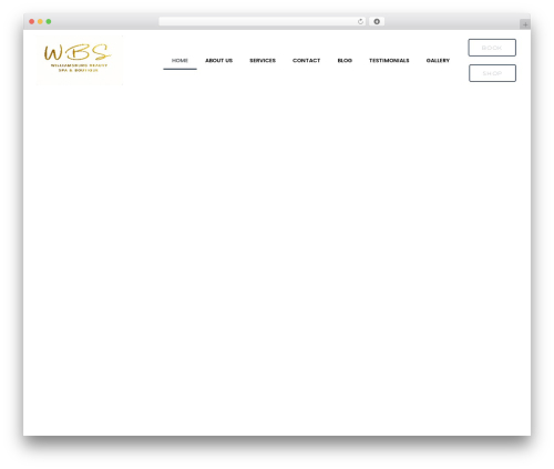 Tenweb builder WordPress plugin - williamsburgbeautyspa.com