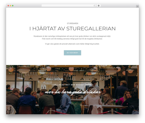 Caverta WordPress theme - sturebaren.se