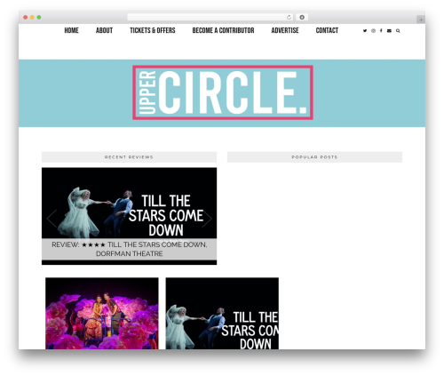 Crystal (pipdig) WordPress theme - upper-circle.com