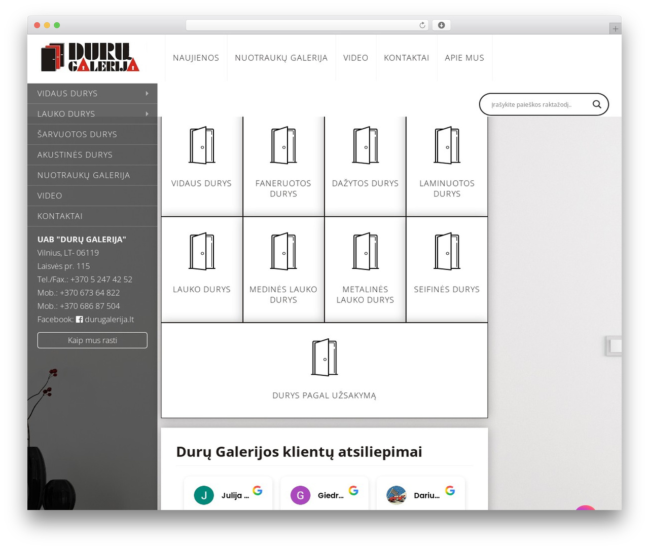 Doors Theme WordPress theme - doors.lt Doors Theme WordPress theme - doors.lt