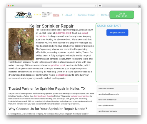 Satellite tech checkins WordPress plugin - kellersprinklerrepair.com