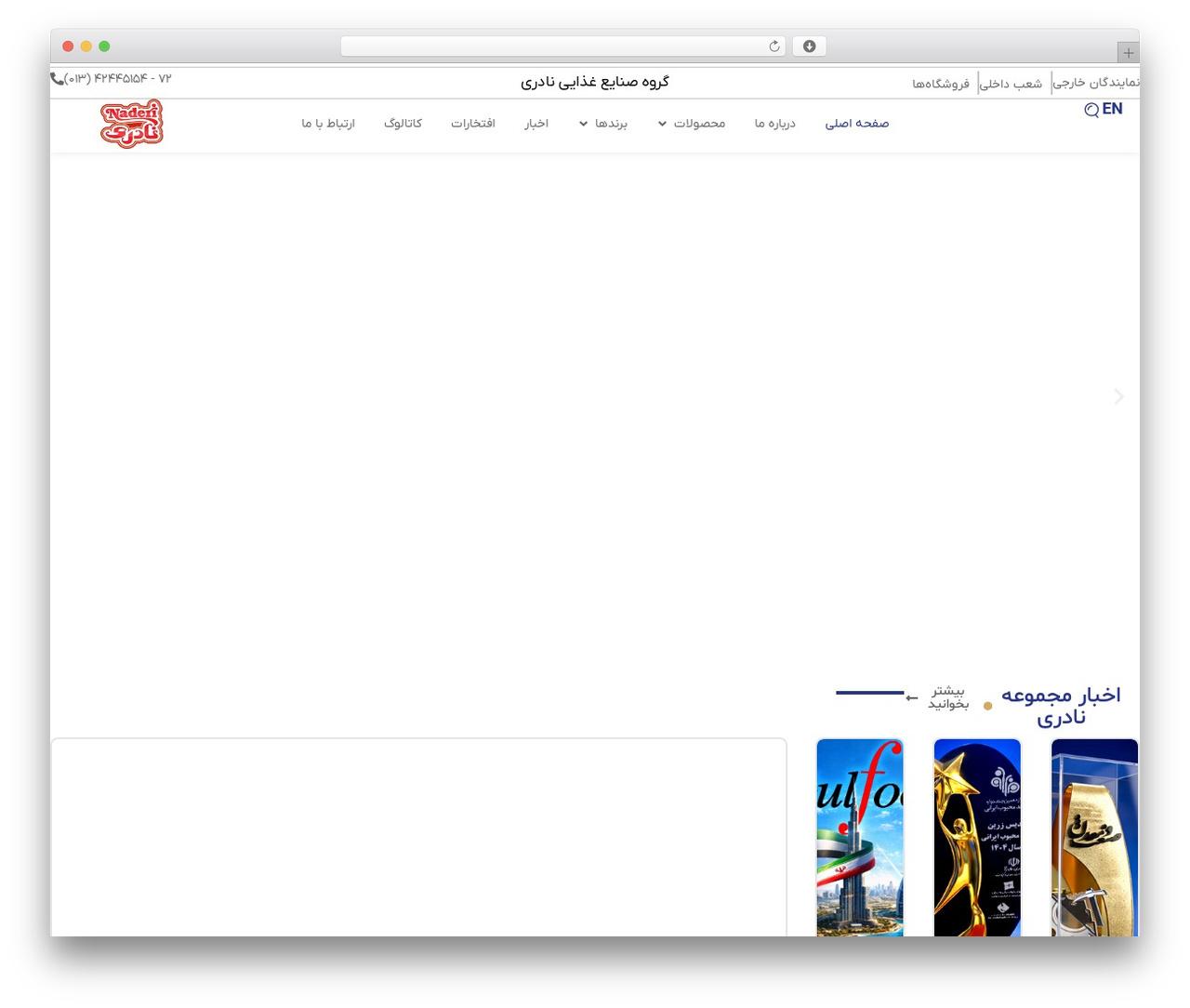 Hello Elementor WordPress theme - naderi.co.ir