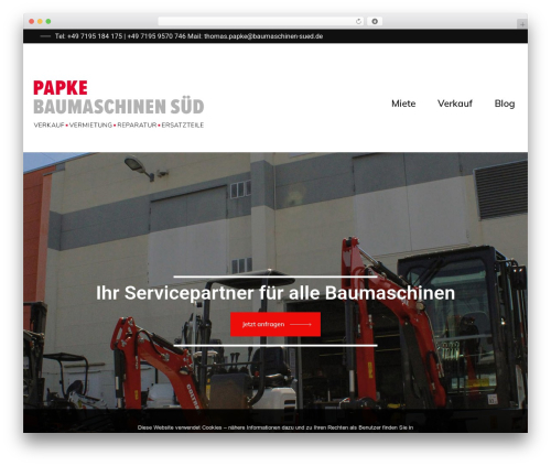 Stal core WordPress plugin - baumaschinen-sued.de