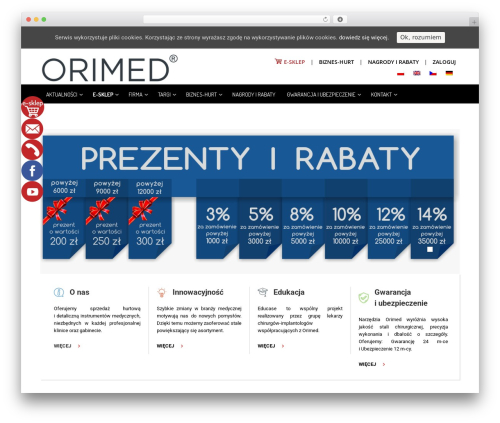 Bne flyout WordPress plugin - orimed.pl