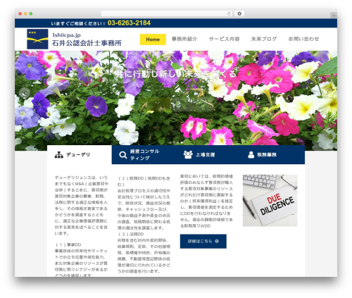 Theme WordPress Bridge - ishiicpa.jp