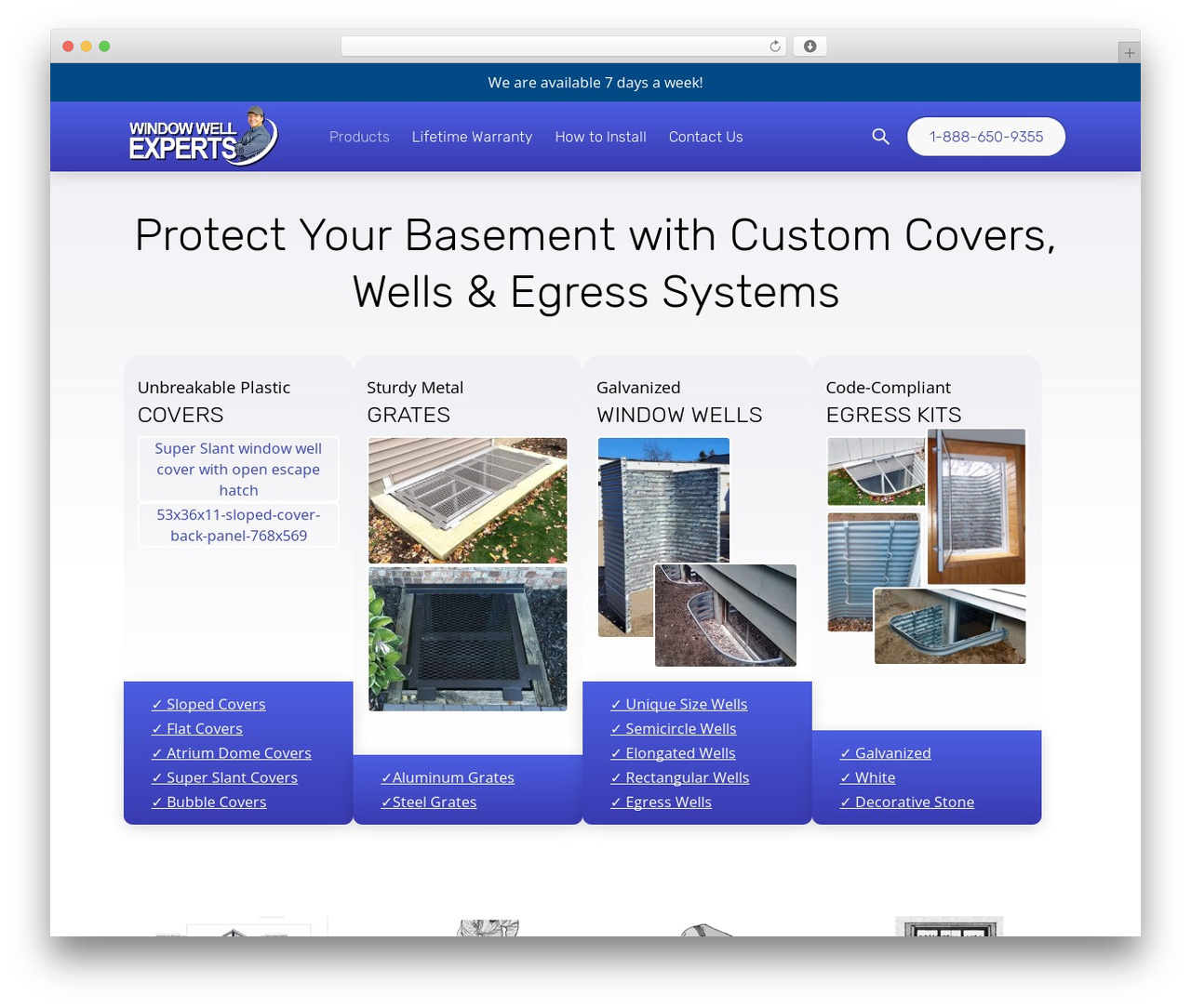 Theme WordPress Window Well Experts Theme - windowwellexperts.com Theme WordPress Window Well Experts Theme - windowwellexperts.com