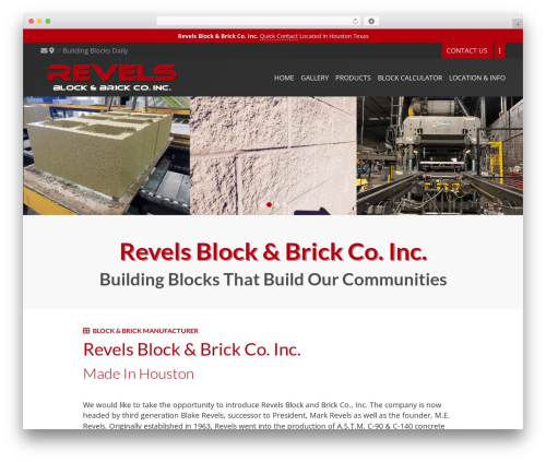 WordPress theme Prolific - revelsblock.com