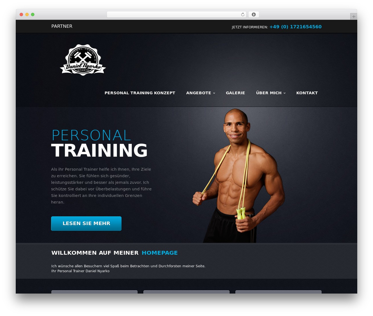 WordPress theme theme1948 - nyarko-sports.de