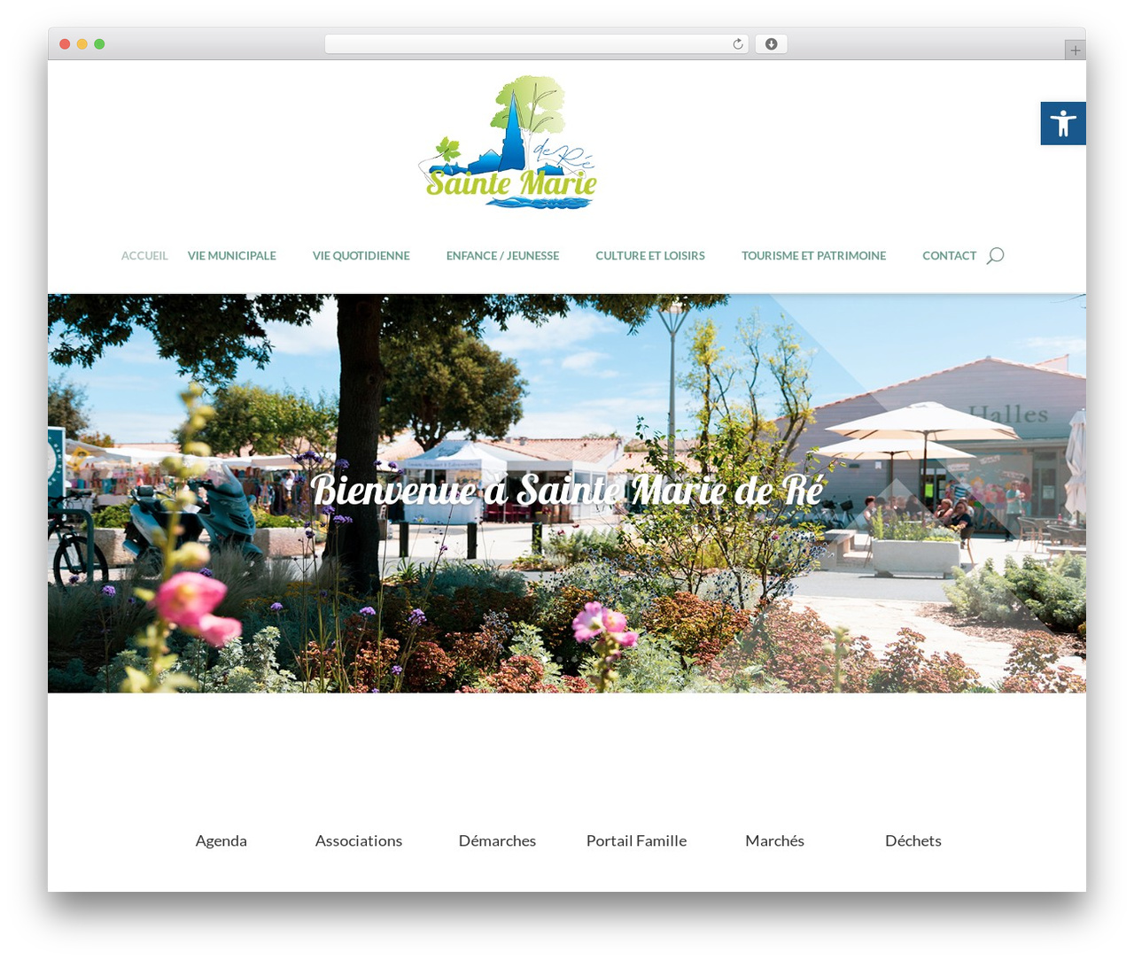 WordPress website theme Divi - sainte-marie-de-re.fr