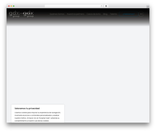 WordPress website theme Mogi - gdx-group.com