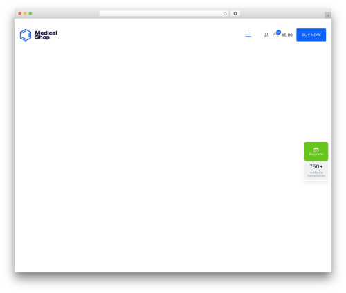 Be demo WordPress plugin - themes.muffingroup.com/be/medicalshop
