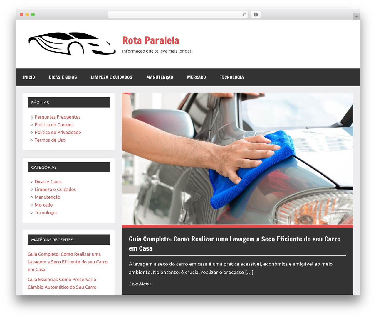 Dynamico WordPress theme design - rotaparalela.com Dynamico WordPress theme design - rotaparalela.com