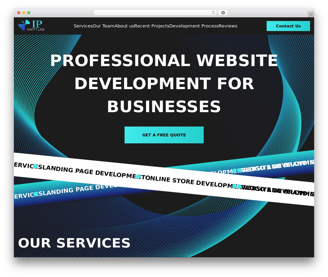 IP Swift Lab theme WordPress theme - ip-swiftlab.com
