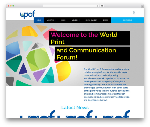 NODE WP theme - worldprintforum.org