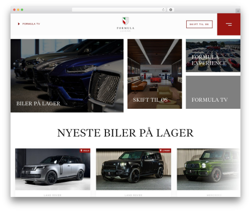 Theme WordPress Formula Theme - formula-leasing.dk