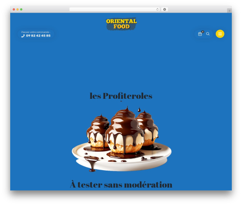 Theme WordPress Lafka - orientalfood.fr