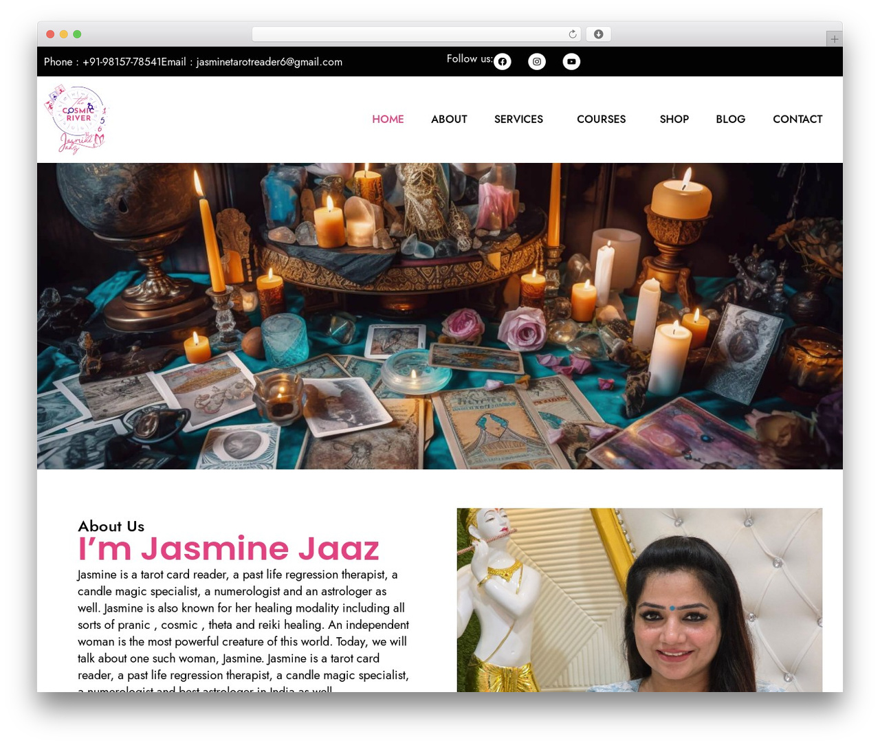 WordPress theme Hello Elementor - thecosmicriver.com