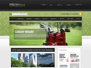 WordPress theme Oldtimer by ml