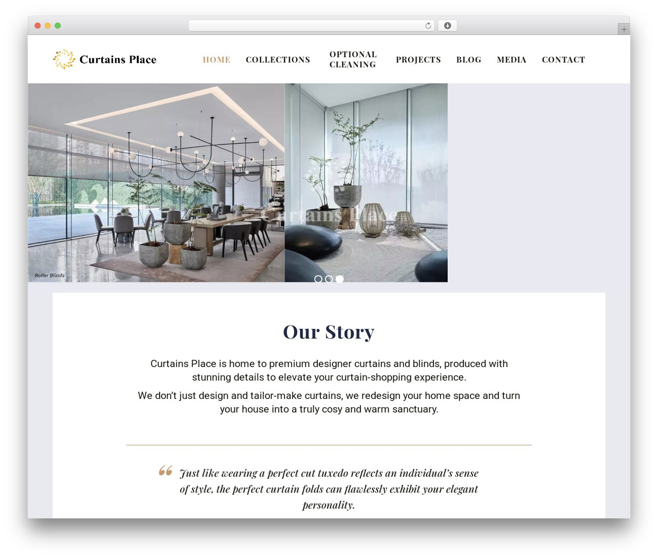 WordPress theme Preface - curtainsplace.com WordPress theme Preface - curtainsplace.com