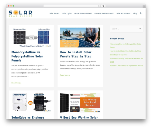 Simple social buttons pro WordPress plugin - solargearexpert.com