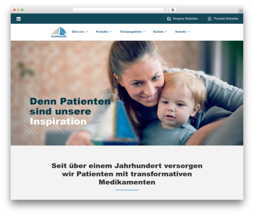 Base Theme WP theme - norgine.de