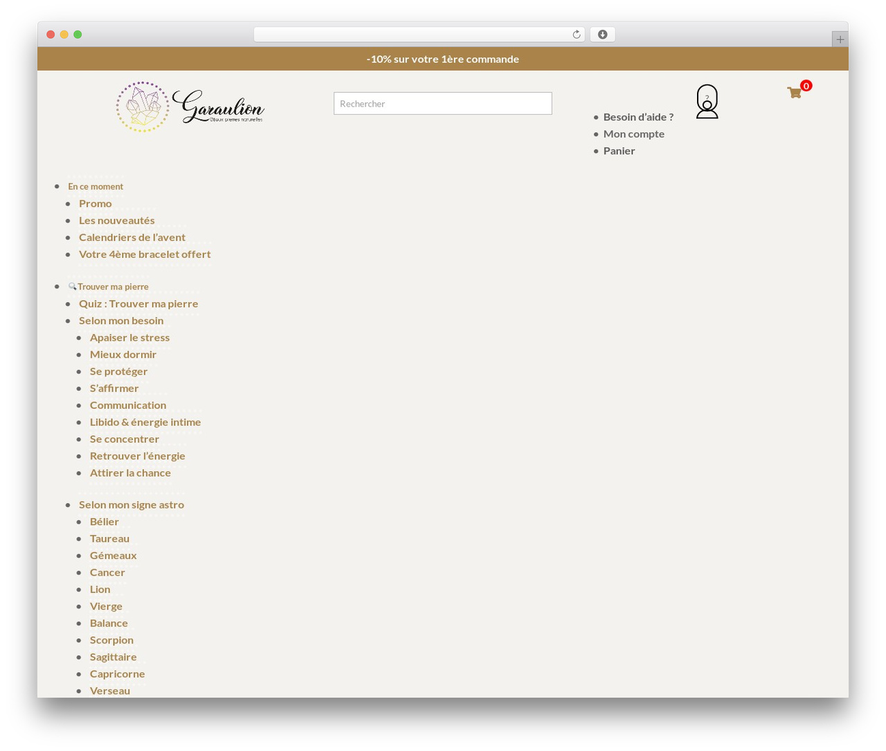 Garaulion-2020 theme WordPress - garaulion.fr
