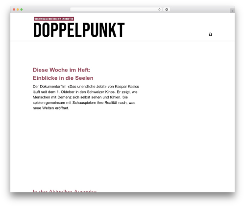 Bit assist WordPress plugin - doppelpunkt-magazin.ch