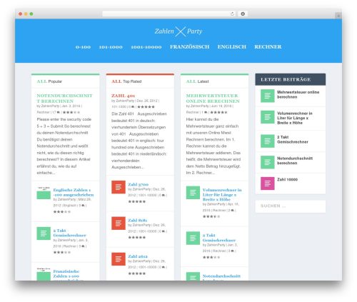 Calculated Fields Form (calculated-fields-form) free WordPress plugin - zahlenparty.de Calculated Fields Form (calculated-fields-form) free WordPress plugin - zahlenparty.de