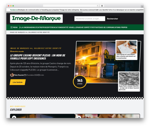 GeneratePress WordPress theme - image-de-marques-44.com