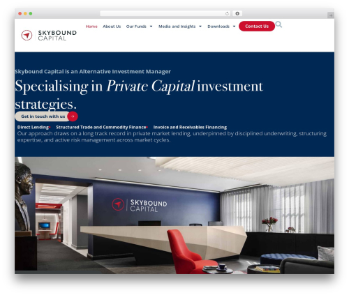 Hello Elementor theme WordPress - skyboundcapital.com