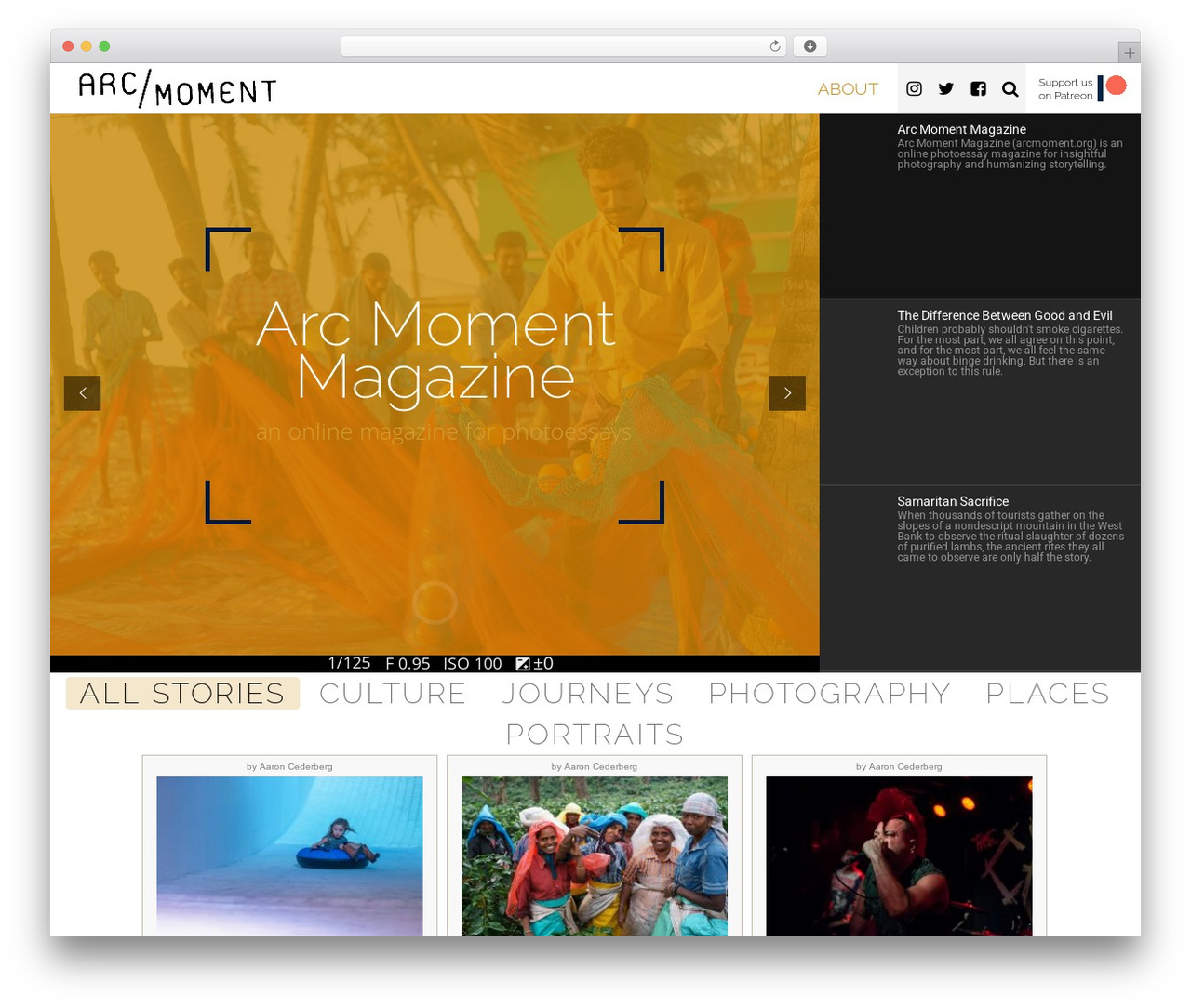 HyperX wallpapers WordPress theme - arcmoment.org