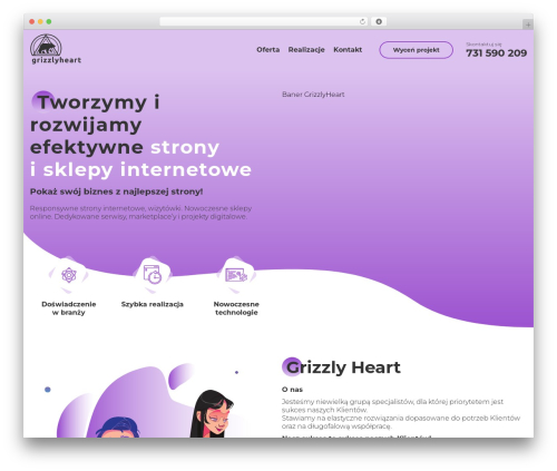 Main Theme theme WordPress - grizzlyheart.pl
