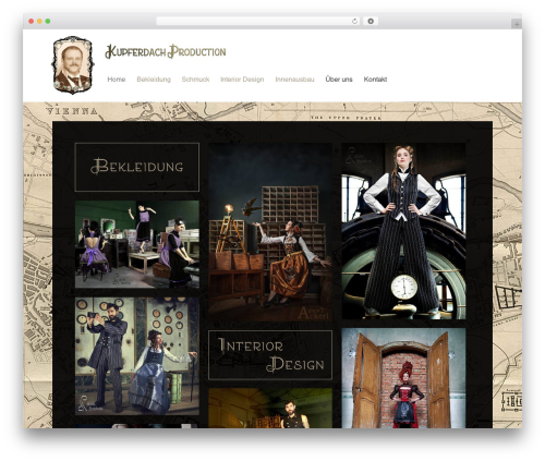 Storefront WordPress page theme - kupferdachproduction.com