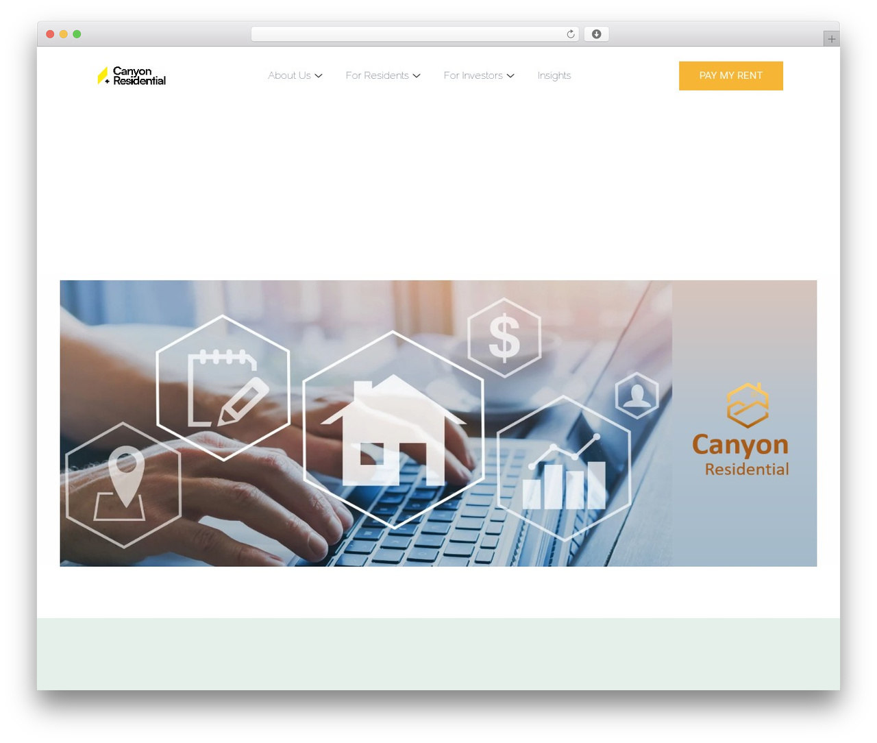 Theme WordPress Hello Elementor - canyonresi.com