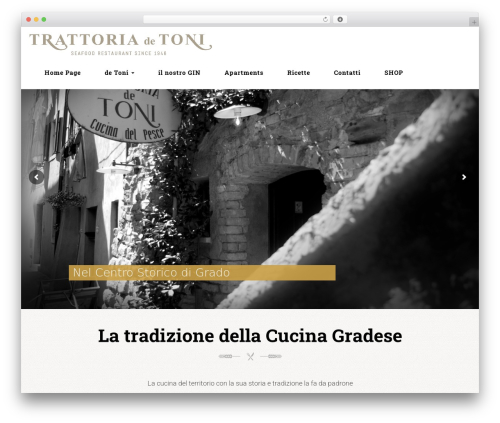 Theme WordPress HG Restaurant - trattoriadetoni.it