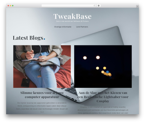 Theme WordPress MiK - tweakbase.nl