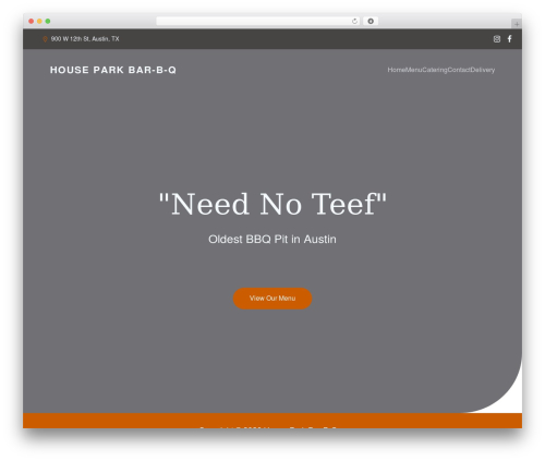 Theme WordPress Rufous - houseparkbbq.net