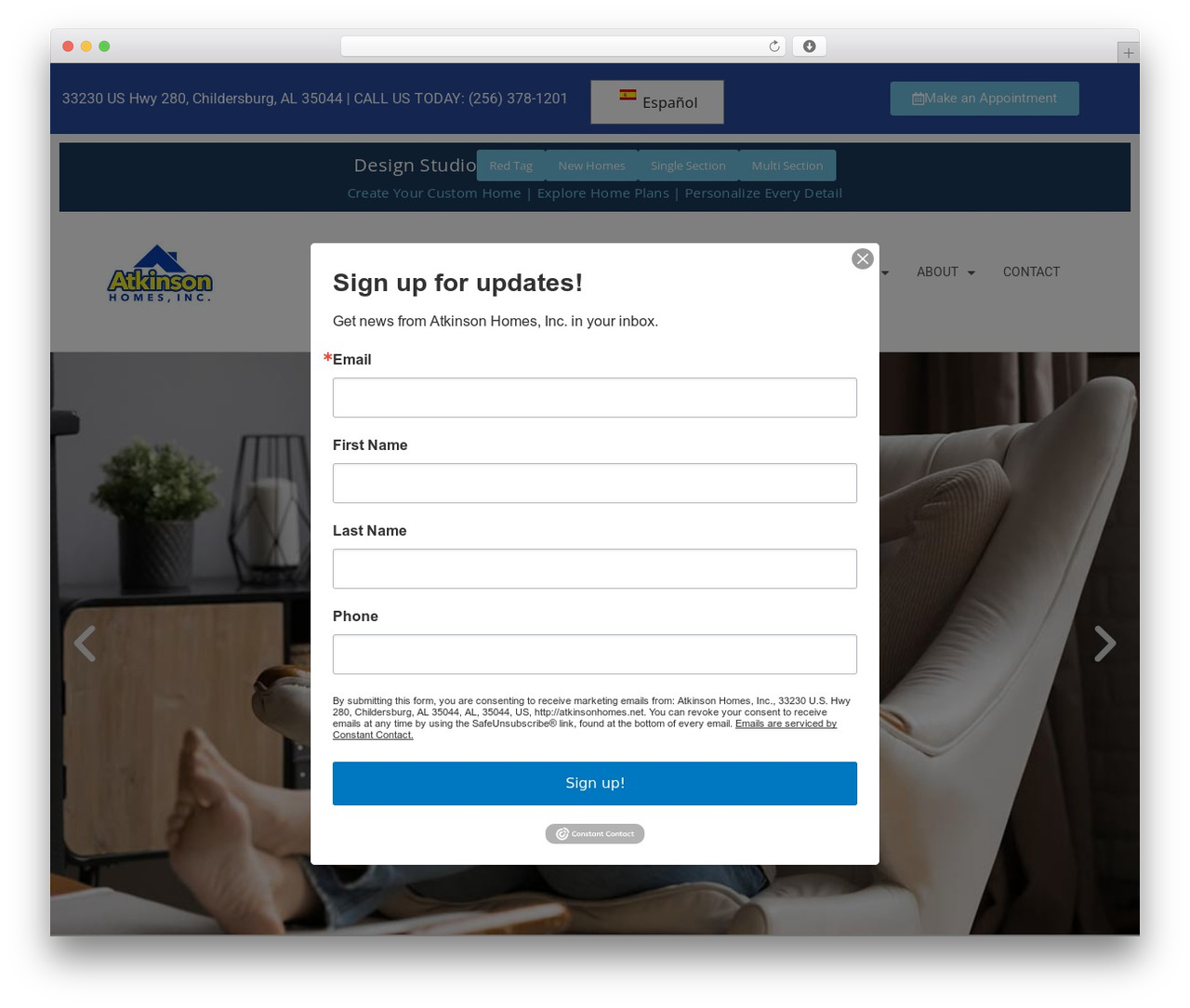 WordPress theme Avada - atkinsonhomesal.com