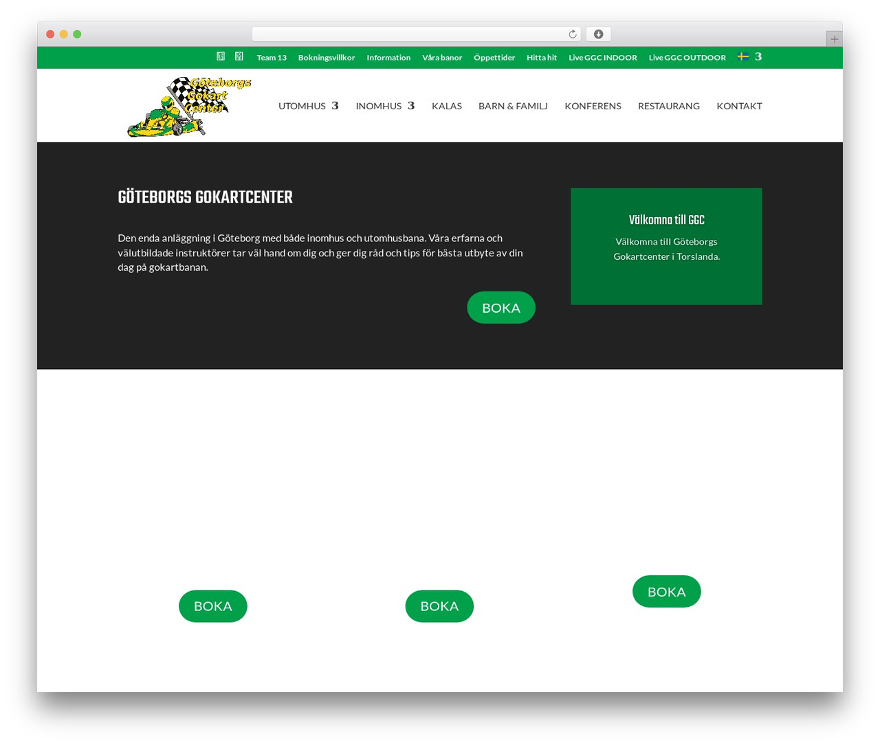 WordPress theme Divi - gokart.se WordPress theme Divi - gokart.se