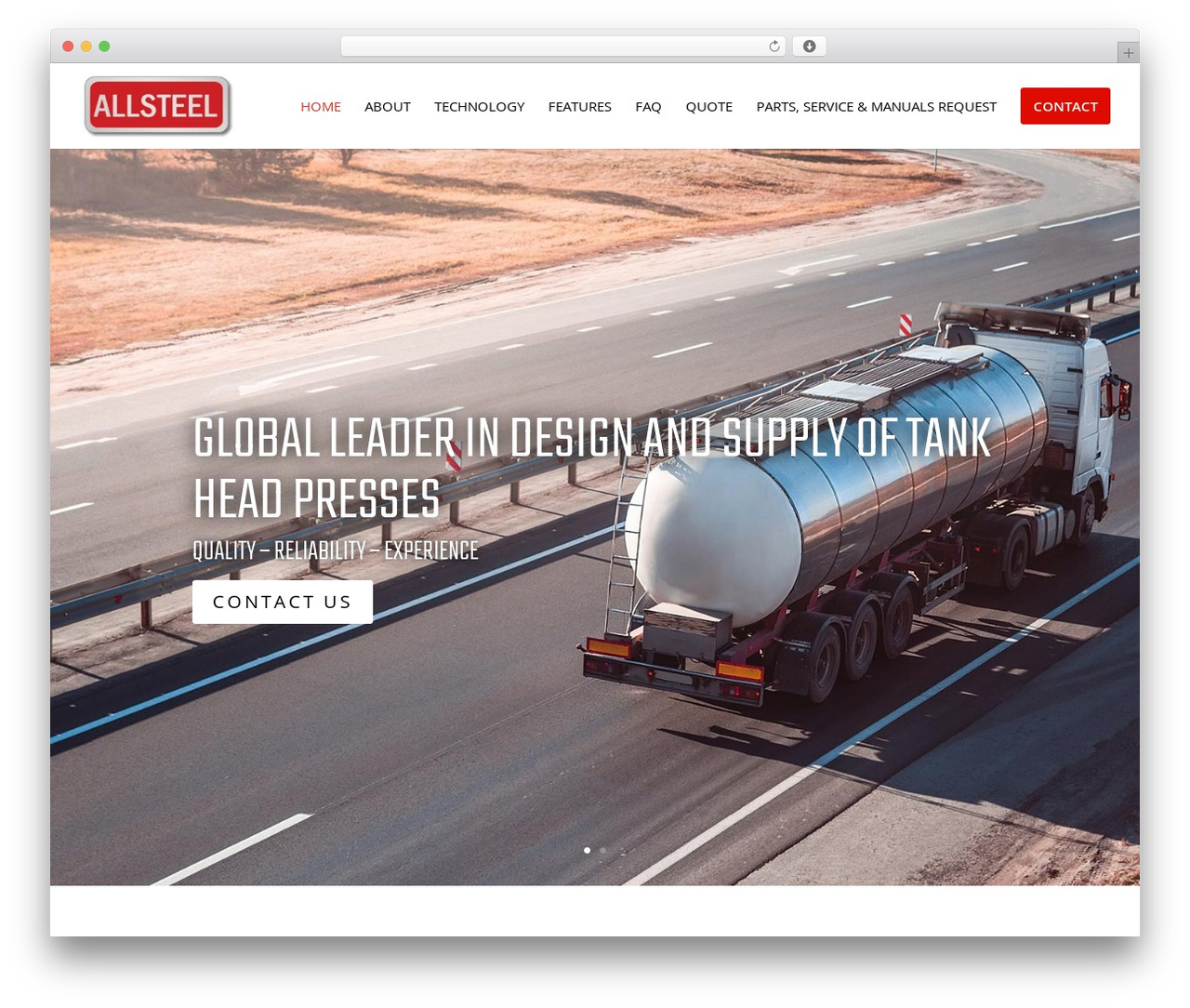 WordPress theme Divi - allsteel.com WordPress theme Divi - allsteel.com