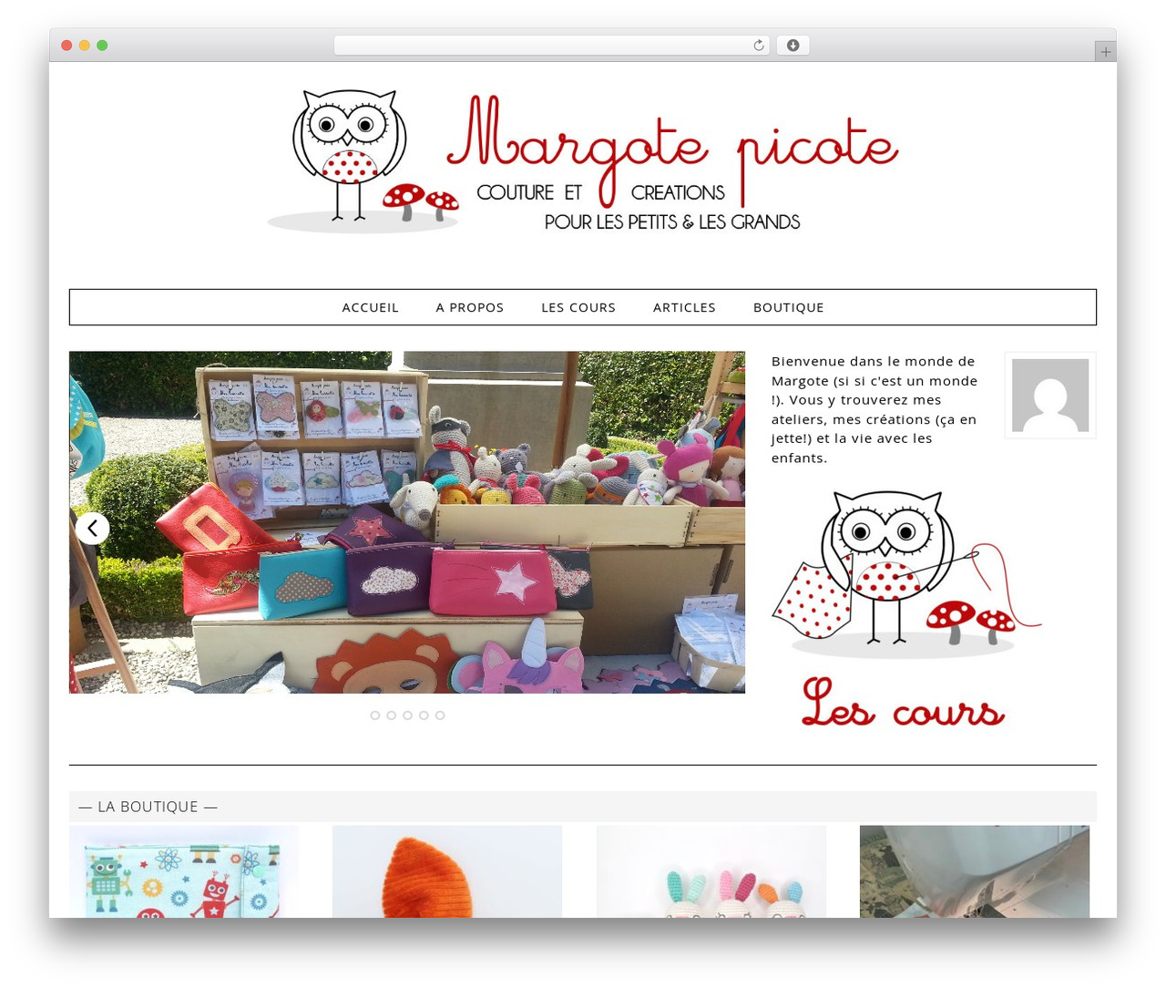 WP theme Fun WordPress Theme - margotepicote.fr WP theme Fun WordPress Theme - margotepicote.fr