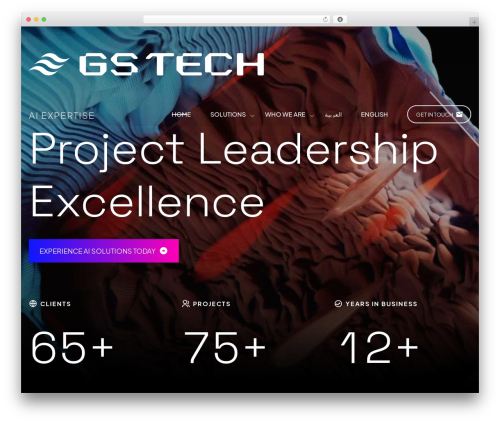 Aiko WordPress theme - gstech.com.sa