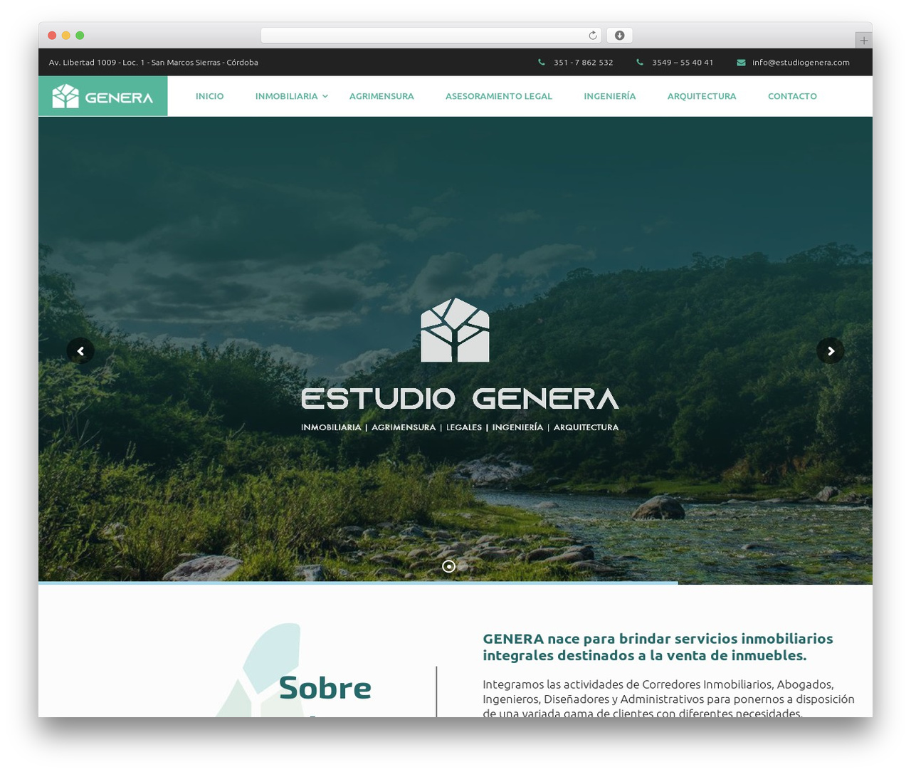 Benaa WordPress theme - estudiogenera.com Benaa WordPress theme - estudiogenera.com