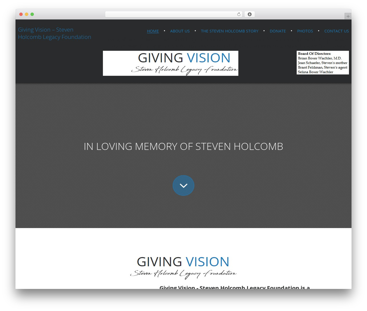 cherry WordPress theme - givingvision.org cherry WordPress theme - givingvision.org