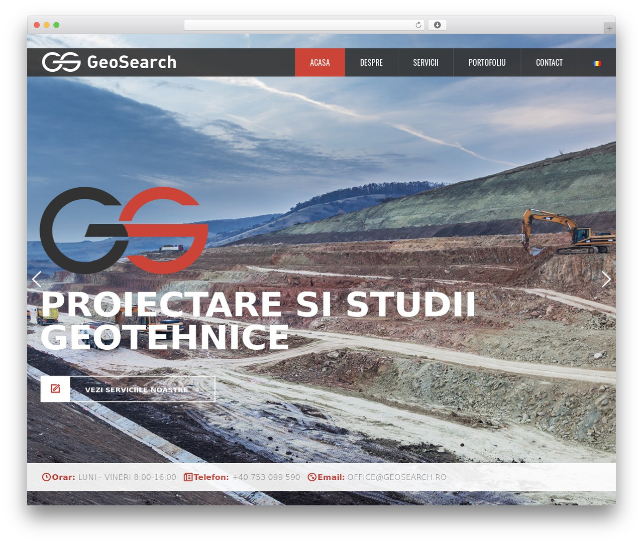 createbuild WordPress theme - geosearch.ro