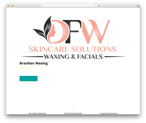 Divi WordPress theme design - dfwskincaresolutions.com