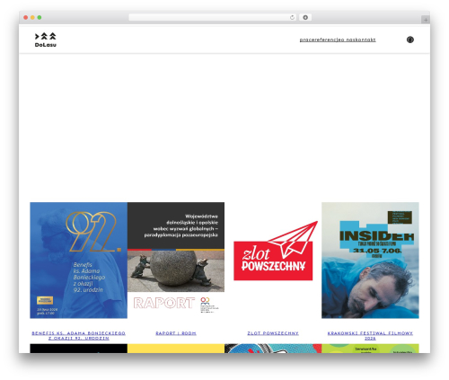 DoLasu Ona WordPress theme - dolasu-pracownia.pl