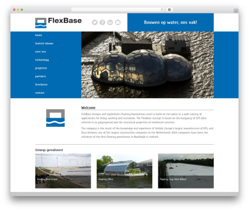 FlexBase WordPress theme - flexbase.eu